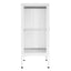 Eve Modern Metal Cabinet White