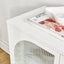 Eve Modern Metal Cabinet White