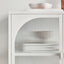 Eve Modern Metal Cabinet White