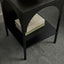 Eve Metal Open Front Side Table Black