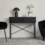 Haven Sliding Door Console Table Black (100cm)