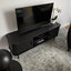 Haven Sliding Door Entertainment Unit Black (140cm)