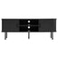 Haven Sliding Door Entertainment Unit Black (140cm)