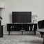 Haven Sliding Door Entertainment Unit Black (140cm)