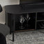 Haven Sliding Door Entertainment Unit Black (140cm)