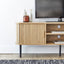 Haven Sliding Door Entertainment Unit Natural (140cm)