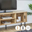 Haven Sliding Door Entertainment Unit Natural (140cm)