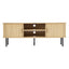 Haven Sliding Door Entertainment Unit Natural (140cm)