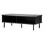 Haven Sliding Door Coffee Table Black
