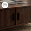 Haven Sliding Door Coffee Table Walnut