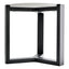 Sass Terrazzo Side Table Black