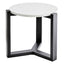 Sass Terrazzo Side Table Black