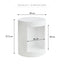 Castello MgO Side Table White