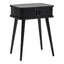 Curve Bedside Table Black