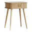 Curve Bedside Table Natural