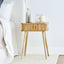 Curve Bedside Table Natural