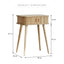 Curve Bedside Table Natural