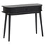 Curve Console Table Black (100cm)