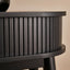 Curve Console Table Black (100cm)