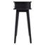 Curve Console Table Black (100cm)