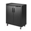 Giantz Rolling Tool Cabinet Heavy-Duty Storage Cabinet Adjustable Shelf Black