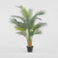 Palm Tree Real Touch 3 Branches 18 Leaves in Pot 1.4m (Set of 2)