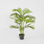Mini Palm Tree Real Touch 4 Branches 15 Lvs in Pot 1m