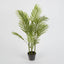 Mini Palm Tree Real Touch 4 Branches 15 Lvs in Pot 1m