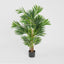 Artificial Real Touch Mini Palm Tree In Black Pot 120cm