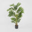 Artificial Real Touch Mini Palm Tree In Black Pot 120cm