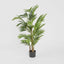 Artificial Real Touch Mini Palm Tree In Black Pot 120cm