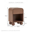 Baxter Bedside Table Mocha