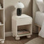 Baxter Bedside Table Cream