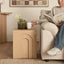 Belle Set of 3 Nested Side Tables Oak