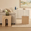 Belle Set of 3 Nested Side Tables Oak