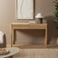 Clarke Console Table Oak (120cm)