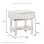 Cosette Bedside Table Off-White