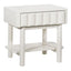 Cosette Bedside Table Off-White