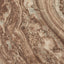Forster Marble Look Side Table Brown
