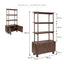 Iris Bookshelf Walnut