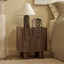 Iris Bedside Table Walnut