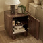 Iris Bedside Table Walnut