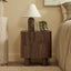 Iris Bedside Table Walnut