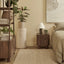 Iris Bedside Table Walnut
