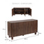 Iris 3 Door Buffet Walnut (160cm)