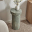 Mandu Marble Look Plinth Blue