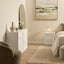Neive Bedside Table White