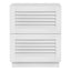 Neive Bedside Table White