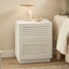 Neive Bedside Table White