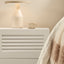 Neive Bedside Table White